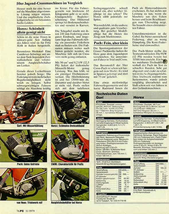 Hercules/Sachs GS 50 Perego Replica