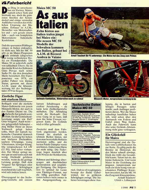 Hercules/Sachs GS 50 Perego Replica